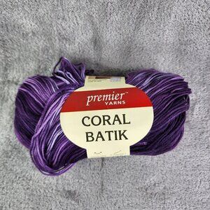 Premier Yarns Microfiber Acrylic 3.5 oz 284 Yards Grape Punch